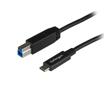 StarTech.com USB31CB1M kabel USB 1 m USB C USB B Czarny