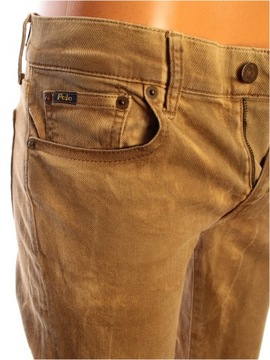 POLO RALPH LAUREN Spodnie jeans NOWE slim fit tompkins skinny r. W27 27R