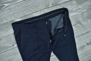 HUGO BOSS Giro5 Slim Fit Wełniane Spodnie Męskie 54