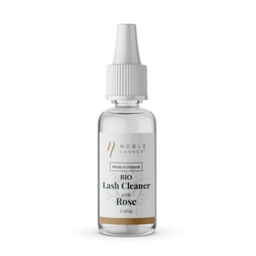 Noble Lashes Bio Lash Cleaner do rzęs z różą