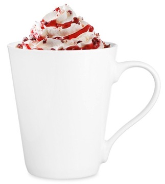 CERAMICZNY KUBEK BIAŁY 250 ml,DO KAWY, HERBATY