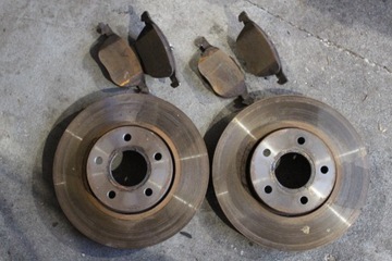 VOLVO V50 S40 04-12 1.6d DIESEL TARCZE HAMULCOWE KLOCKI PRZÓD