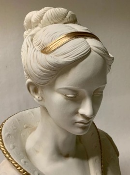 Popiersie kobiety art deco figura ozdobna 51cm