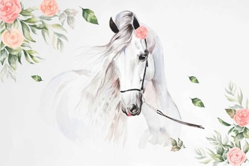 Детские настенные фрески розовая детская стена роспись Boho 197x296