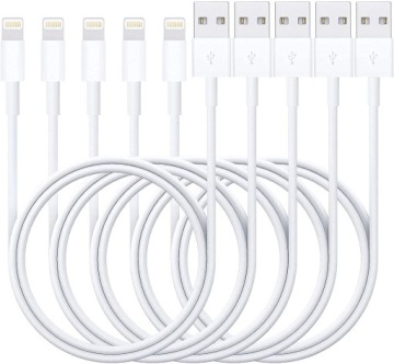USB — кабель Apple Lightning для iPhone, 2 м, белый