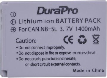 Akumulator Bateria NB-5L do CANON NB5L NB-5LH DIGITAL IXUS 990 IS - 1400mAh