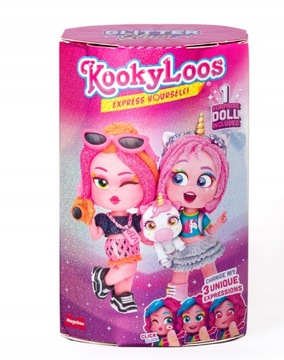 Kookyloos Laleczka w Tubie Glitter Glam 26519