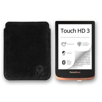 LEO MASTER SKÓRZANE ETUI do POCKETBOOK TOUCH HD 3 CASE CZYTNIK EBOOK