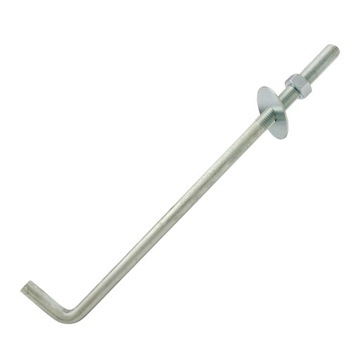 Kotwa do murłat typu L, elka 16x500mm ocynk CENA 10 SZTUK ATEST DROMET ŁÓDŹ