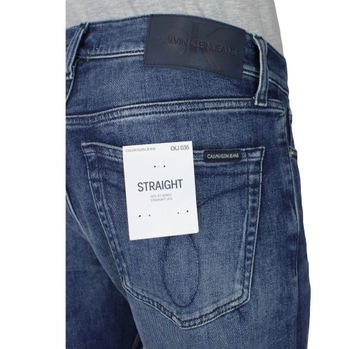 CALVIN KLEIN JEANS SPODNIE MĘSKIE |J30J317218 1BJ |W32 L34