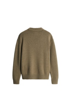 ZARA ORIGINS SWETER WEŁNA LUX NORKOWY XS