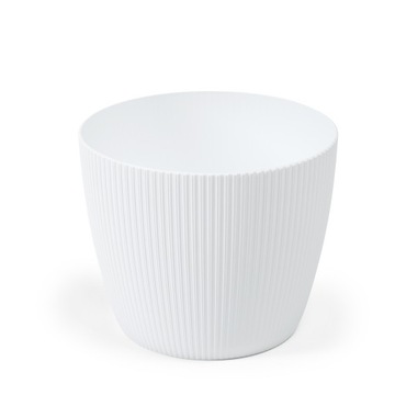 Donica Osłonka MAGNOLIA JUMPER śr. 26cm kol. BIAŁY