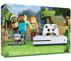 ORYGINALNY KARTON KONSOLA XBOX ONE S SLIM 500GB Minecraft Edycja