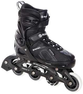 Rolki Regulowane RAVEN Pulse Black 40-43 (OUTLET)