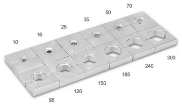 ГИДРАВЛИЧЕСКИЙ ПРЕССОВАТЕЛЬ ДЛЯ КАБЕЛЕЙ 10-300 мм, АККУМУЛЯТОРНЫЙ, 12 тонн