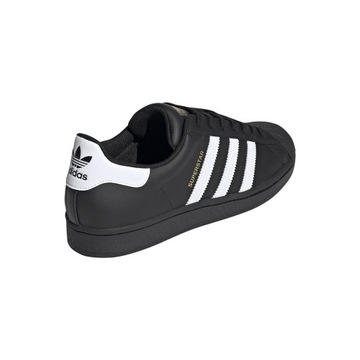 Buty męskie sportowe adidas Superstar Originals skórzane czarne 44