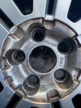 4× DISK HLINÍK FORD OE 3M51-GB 6.5" X 16" 5X108 ET 52,5