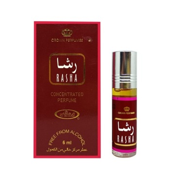 RASHA DAMSKIE PERFUMY W OLEJKU SKOCENTROWANE 6 ML AL REHAB ARABSKIE