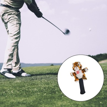 Golf Club Headcover Drewniany pokrowiec na głowę k
