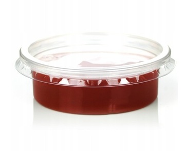 POJEMNIKI + wieczko 125ml sos dip pojemnik 100szt