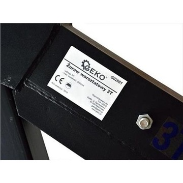 Кран для мастерских Geko 3T 250 см