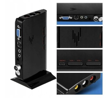 HD 1080p Av Vga TV MTV Box Тюнер ЖК-ресивер