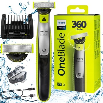 Golarka Philips OneBlade 360 Face do brody zarostu