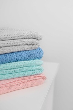 БАМБУКОВОЕ ОДЕЯЛО 100% 100Х80СМ СИНИЙ