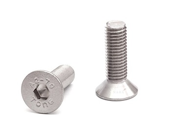 7991 DIN A2 M5X10 ŚRUBA STOŻKOWA WKRĘT IMBUS NIERDZEWNY INOX kpl 20 szt