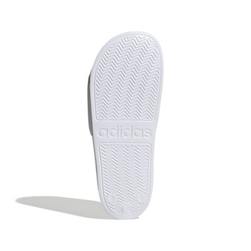 ADIDAS ADILETTE SHOWER BIAŁE KLAPKI LOGO 54 1SAB