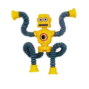 РОБОТ ПОП ТРУБКА С ПРИСОСАМИ ИГРА ДЛЯ МАЛЬЧИКА ИГРА «РАСТЯЖКА ТРУБКИ»