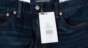 Spodnie Calvin Klein jeans slim straight W30 L32