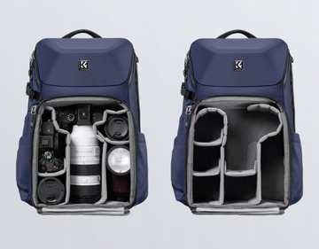 Duży plecak fotograficzny na aparat laptopa Beta Photography K&F KF13.144v2