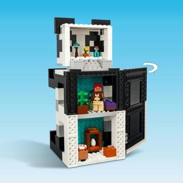 LEGO Minecraft 21245 Приют панд Святилище панд