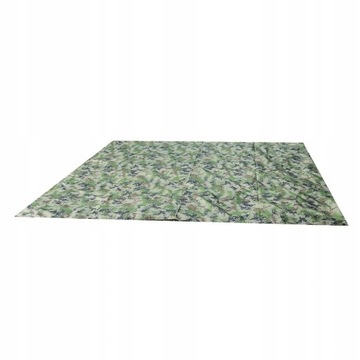 Plandeka Płachta Zielona Plandeka Namiot Survival 3x3m