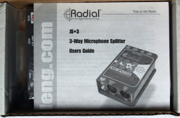 Радиальный микрофонный разветвитель JS3