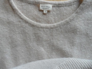 Часть вторая Пудровый свитер XXL/альпака