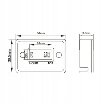 СЧЕТЧИК РАБОТЫ ДВИГАТЕЛЯ, квадроциклов, КОСИЛОК, МОТОКАТОВ