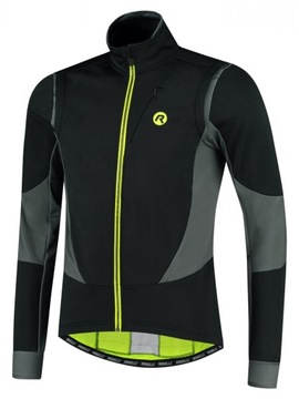 Rogelli BRAVE zimowa kurtka rowerowa softshell M