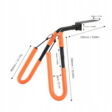 МОТОПРОФЕССИОНАЛЬНАЯ ПОДСТАВКА ДЛЯ МОТОЦИКЛА, ОРАНЖЕВЫЙ