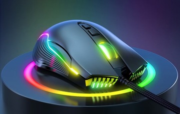 ONIKUMA MYSZ CW905 GAMINGOWA PRZEWODOWA PODŚWIETLENIE RGB DPI KABEL 1,5M