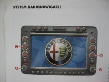 Alfa Romeo 159 2005-2008 руководство пользователя PL+радионавигация+сокращенное