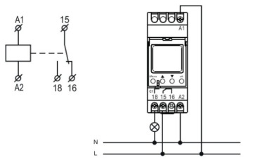 ПРОГРАММАТОР АСТРОНОМИЧЕСКИХ ТАЙМЕРОВ 24-264V AC/DC JD-CHANNEL BEMKO