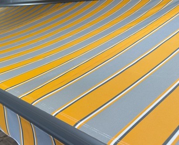 Markiza tarasowa ANTRACYT 450x300 Szaro-Pom PREM