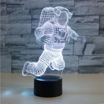 3D НОЧНИК ПОДАРОК ​​ПИЛОТУ КОСМОНАВТУ