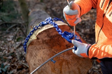 СДВИЖНАЯ ЦЕПЬ 3 м Ø8,5-D 60 кН CE СДВИЖНОЙ ЗАМОК