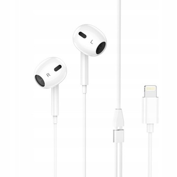 ПРОВОДНЫЕ НАУШНИКИ LIGHTNING ДЛЯ IPHONE XS XR 11 12 13 14 PRO MAX