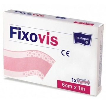 Plaster do cięcia, tkaninowy Fixovis 8cm x 1m 1szt Matopat