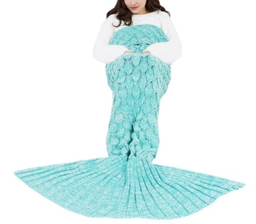 KOC OGON SYRENY XXL CIEPŁY ŚPIWÓR KOLORY SYRENKA