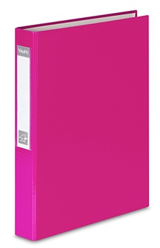 Segregator A4 40mm 4 ringi VauPe Różowy